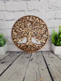 4-Layer Tree of Life Wood Wall Art | 3 Sizes Available