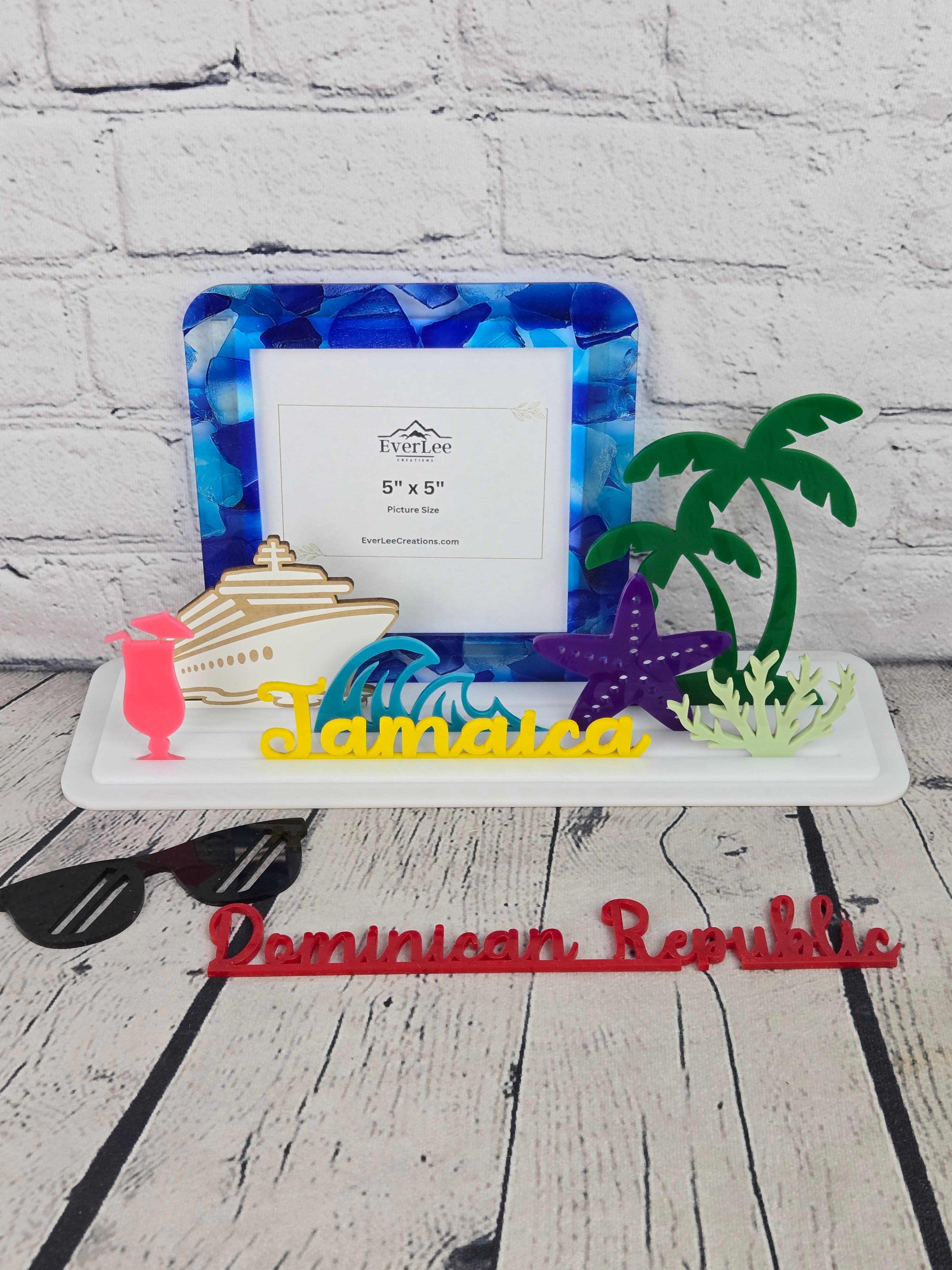 Cruise Memories Interchangeable Photo Frame