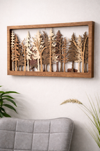 Into The Wild - 7 Layer Wall Art