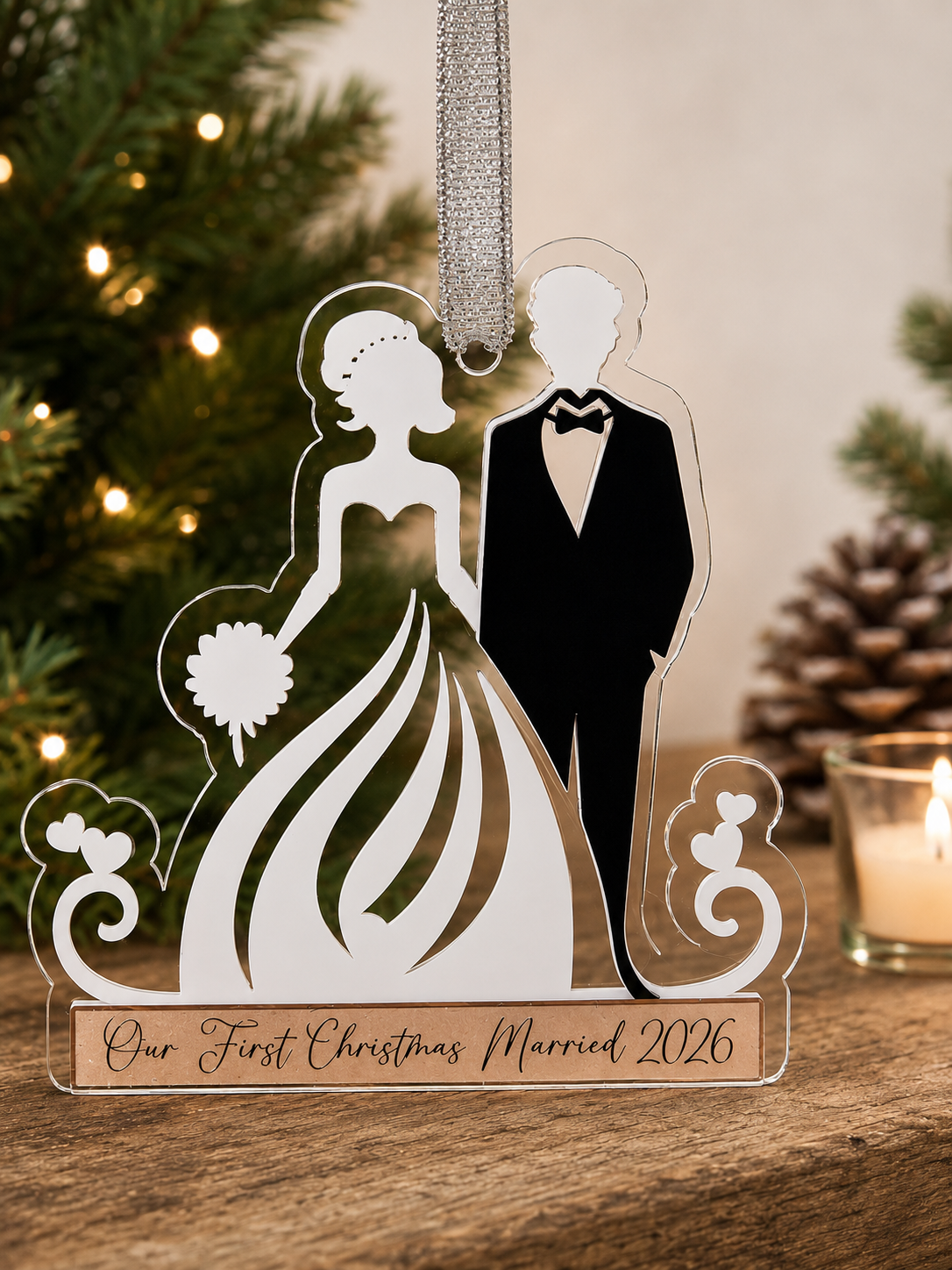 Our First Christmas Married Ornament