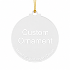 Custom Christmas Ornament