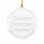 Custom Christmas Ornament