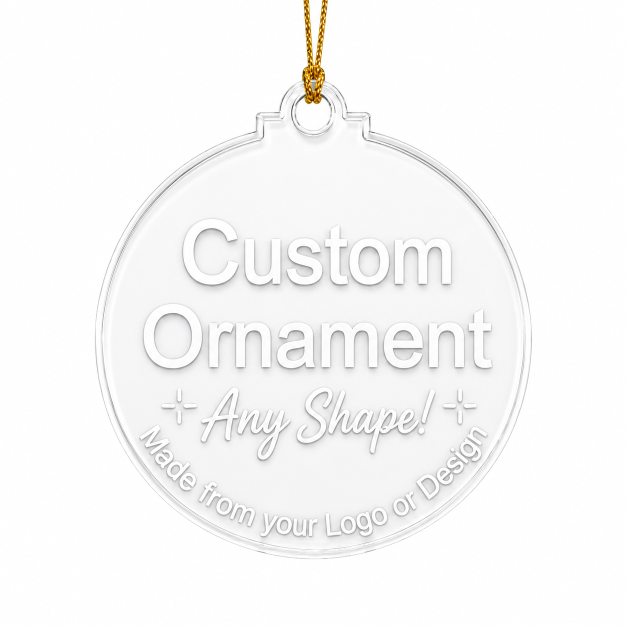 Custom Christmas Ornament
